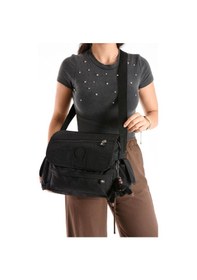 Resim Çapraz Askılı Ultra Hafif Çok Cepli Bayan Omuz Çantası Siyah Model: 571-6n Siyah 