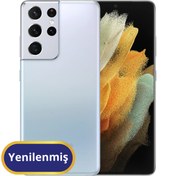 Resim Samsung S21 Ultra Yenilenmiş TR Garanti | 128 GB 12 GB Gümüş 