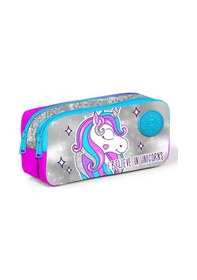 Resim Coral High Kids İki Bölmeli Unicorns Baskılı Kalemlik - Kız 