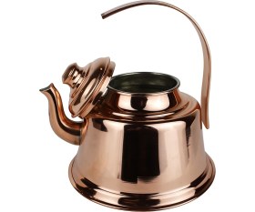 Resim Cuvesta Modern El Yapımı Bakır Demlik 21×24cm 