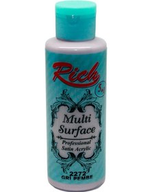Resim Rich Multi Akrilik Boya 2272 Gri Pembe 120 Cc 