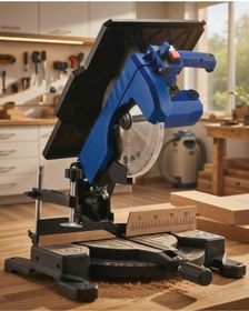 Resim İBELTECH Premıum Üstten Tablalı 305MM Gönye Kesme Testeresi 