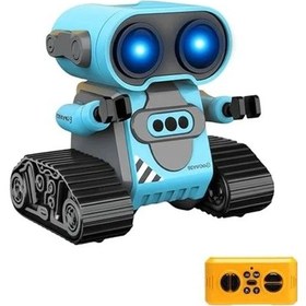 Resim Akıllı Uzaktan Kumandalı Robot, Sesli Ve Işıklı Eğlenceli Oyun 