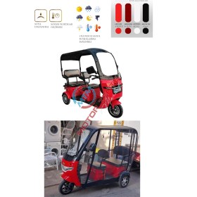 Resim Musatti Marsilya Max 1600 3 Tekerli Motor Yağmurluk Brandası 