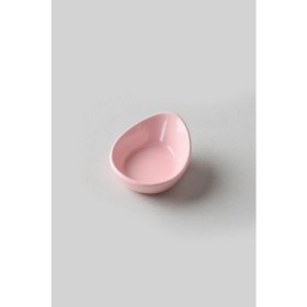 Resim Keramika Açık Pembe Mini Gondol Çerezlik / Sosluk 8 Cm 6 Adet 