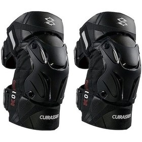 Resim Ankatek Cuirassier Ko1 Pro 2 Adet Koruyucu Motosiklet Dizliği Siyah İf Siyah Siyah 