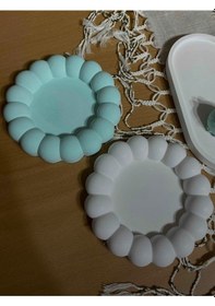 Resim Bubble Dekoratif Beton Takı Tabağı Bardak Altlığı 