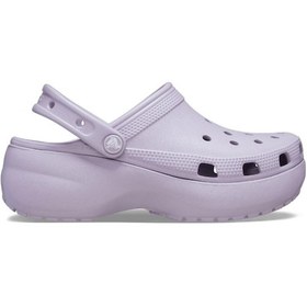 Resim Crocs 206750 G Classic Platform Clog W Metalik Kadın Terlik Gri 