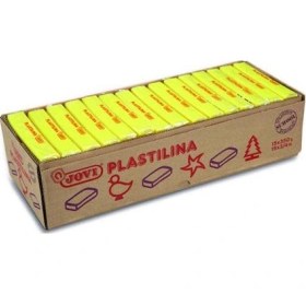 Resim Jovi Plastilina Kurumayan Oyun Hamuru Kırmızı 15x350 Gr Diğer 