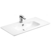 Resim Sanovit Sharp 90 CM Konsollu Süper Ince Lavabo Beyaz 