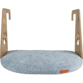 Resim Hype Store Kalorifer Petek Radyatör Yatağı Kedi Geniş Kalorifer Yatağı Gri 