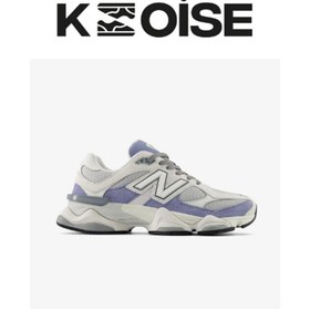Resim New Balance 9060 Kadın Beyaz/Mor Spor Ayakkabı U9060JBA KZOİSE 