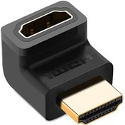 Resim 270 Derece Hdmı Dirsek Adaptör Hdmı Erkek/Dişi L Çevirici 