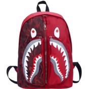 Resim Youtek Kırmızı Özel Grafikli Öğrenci Sırt Çantası - Organize Ve Güvenli Okul Çantası Çok Renkli 