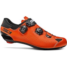 Resim Sidi Genius 10 Yol Bisikleti Kilitli Ayakkabı Kırmızı 