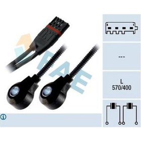 Resim 7566786 Vuruntu Sensörü Bmw N54 55 08- Fae-60224 