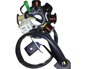 Resim Alkan Kuba Fighter Scooter 80-50CC Statör 8 Sargı Asya Ramzey Mondial 