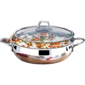 Resim Cosiness Çelik Basık Güveç Tencere 24 cm 