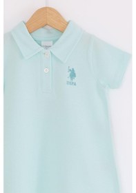 Resim U.S. Polo Assn. U.s. Polo Assn Kız Bebek Yeşil Elbise Usb2407-c-v6 Yeşil 