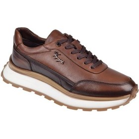 Resim Voyager Hakiki Deri Erkek Spor Ayakkabı Voy-k6628 Taba-taba Taba 