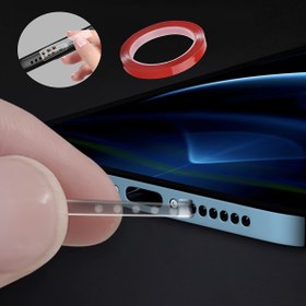 Resim Cep Telefonu Hoparlör Temizleme Bezi 