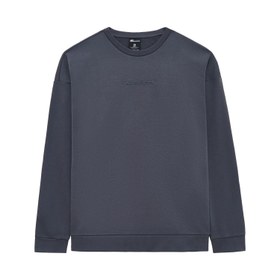 Resim Skechers Essential Cre eck Erkek Gri Sweat 