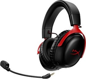 Resim Hyperx 77z46aa Cloud III Kırmızı Mikrofonlu Kablosuz Oyuncu Kulaklığı 
