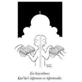 Resim Kırk Hadis Kırk Çizgi Anahtarlık - Edam Yayınları 