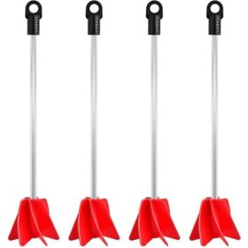 Resim 11IN Matkap Ucu Boya Karıştırıcı, 4 Parça Matkap Ucu Karıştırıcı Aparatı, 1 Galon Reçine Epoksi Karıştırıcı, Çoğu Matkap Ucuyla Uyumlu Boya Karıştırıcı (Yurt Dışından) 