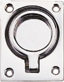 Resim Paslanmaz Kromaj Gömme Tip Kulp Tutamak - Tekne Yat Bot 