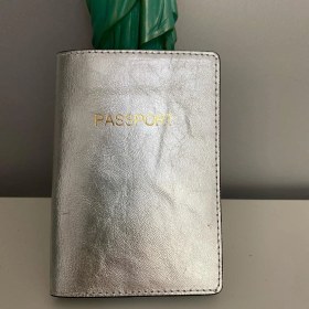 Resim Seyahat Aksesuar Kişiye Özel Deri Pasaport Kılıfı 
