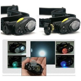 Resim Aitec 5mm 1watt Kafa Lambası Siyah 