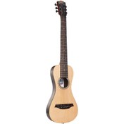 Resim Bromo BAR3E Natural Elektro Akustik Gitar (Natural) 