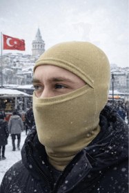 Resim SİNGLE SWORD Army Termal Kar Maskesi Erkek&Kadın Balaklava 