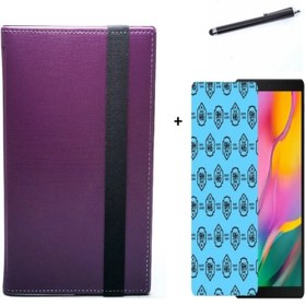 Resim Casper Via S40 10.4\ Uyumlu 3lü Set Universal Tablet Kılıfı Ekran Koruyucu ve Kalem 