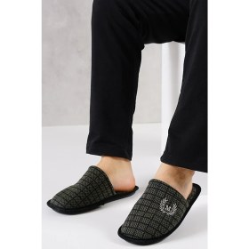 Resim Stocon Erkek 3’lü Paket Günlük Misafir Balkon Sıcak Tutan Lüks Ev Terliği 3 Lü M Erkek Ev Terlik STC340 