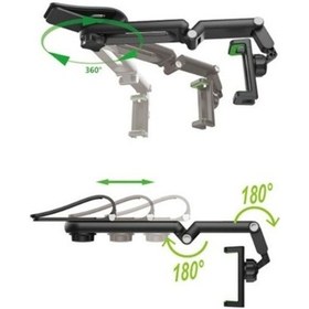 Resim Konyax 1080 Dönebilen Çok Fonksiyonlu Telefon Tutucu Renkli 