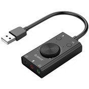 Resim Neevoyu Orıco Sc2 Usb Dışarıdaki Ses Kartı - Win/mac/linux Uyumlu, Mikrofon/kulaklık Çevirici, Ses Düzeyi Ayarlanabilir, Siyah 10.1" 