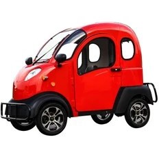 Resim REGAL RAPTOR E-car K5 Long Elektrikli 4 Tekerli Motosiklet - Kırmızı 