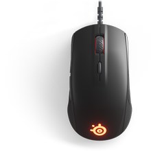 Resim SteelSeries Rival 110 RGB Gaming Mouse + QcK (Medium) Mouse Pad 