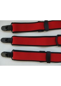 Resim Kırmızı Pantolon Askısı 3 Cm Genişliğinde Kırmızı 