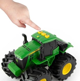 Resim John Deere Sesli ve Işıklı Traktör 46656 