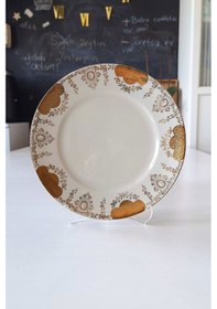 Resim Nurantik Kunst Kronach Exquisite Alman Pasta Tabağı Bej 