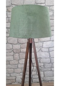 Resim Düz 3 Ayaklı Lambader, Abajur,Köşe Aydınlatması(149575490) 