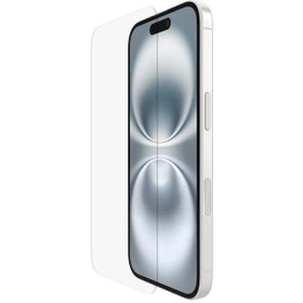 Resim Belkin OVA171HQ ScreenForce InvisiGlass iPhone 16/15/14 Pro Uyumlu (Kolay Hizalama Tepsili) Antimikrobiyal Ekran Koruyucu 