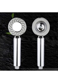 Resim Şampuan Hazneli Duş Başlığı - Spa Etkili Çok Renkli 