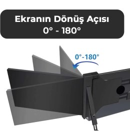 Resim Ultrax 15.6" Tekli Taşınabilir Monitör Çoklu Ekran Fhd Ips Notebook Monitör 
