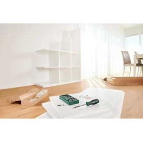 Resim Mena Rise And 15 + 1 Parça Mini X- Karışık Set + Tornavida (Ahşap ve Taş Için, Matkap/tornavida Aksesuarı) 