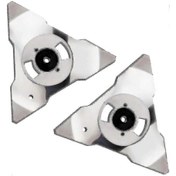 Resim Rs/ts/ms/rc/tc/mc Robotik Biçme Makineleri İçin Paslanmaz Çelik Robomow Yedek Bıçakları 2'li Paket 