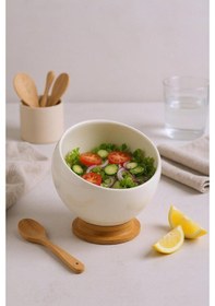 Resim Wirtz Salata Kasesi Büyük B6497 Beyaz 
